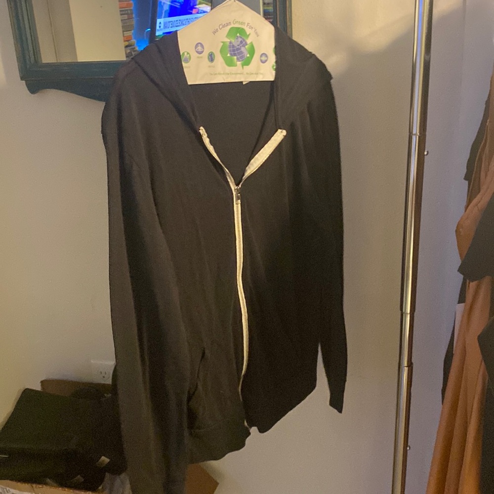 Alternative apparel zip hoodie